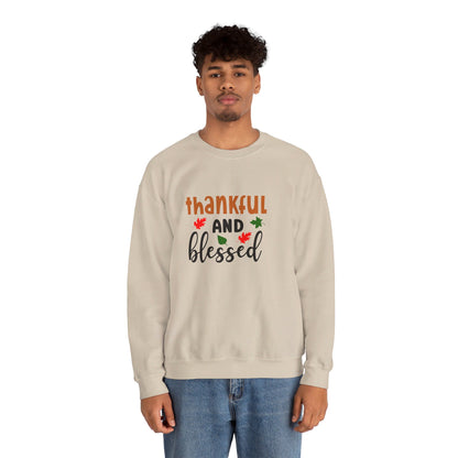 Thankful And Blessed - Crewneck Sweatshirt