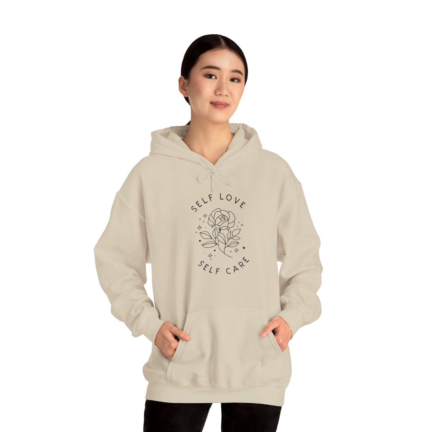 Self Love, Self Care - Hooded Sweatshirt