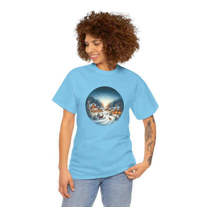 Magical Snowy Night - T-Shirt