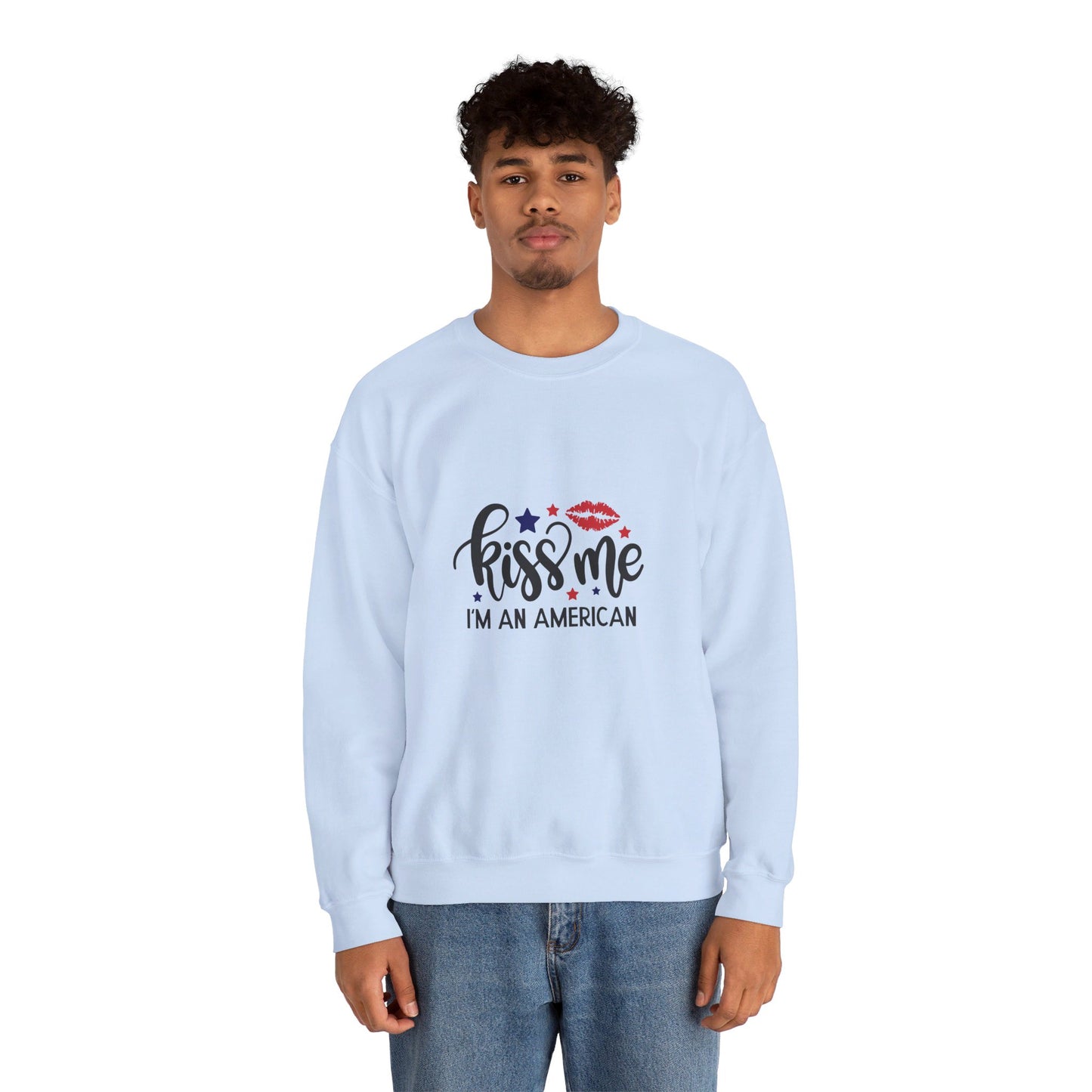 Kiss Me I'm An American - Sweatshirt