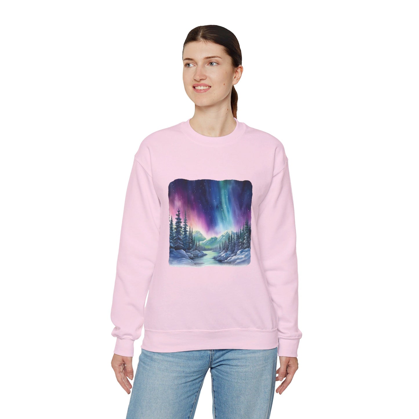 Northern Lights - Crewneck Sweatshirt