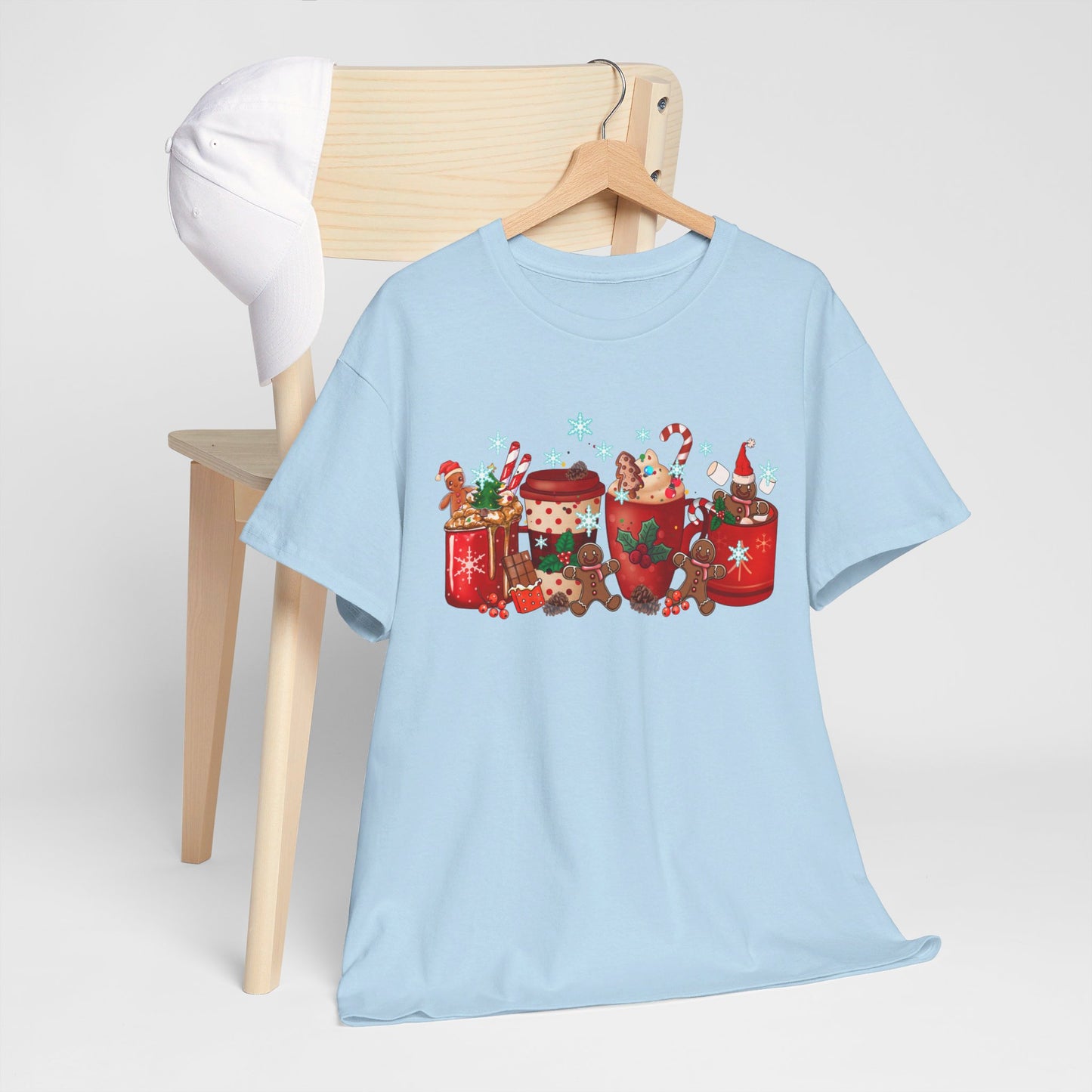 Christmas Cocoa & Gingerbread Delight - T-Shirt