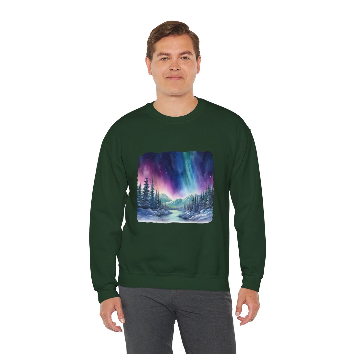 Northern Lights - Crewneck Sweatshirt