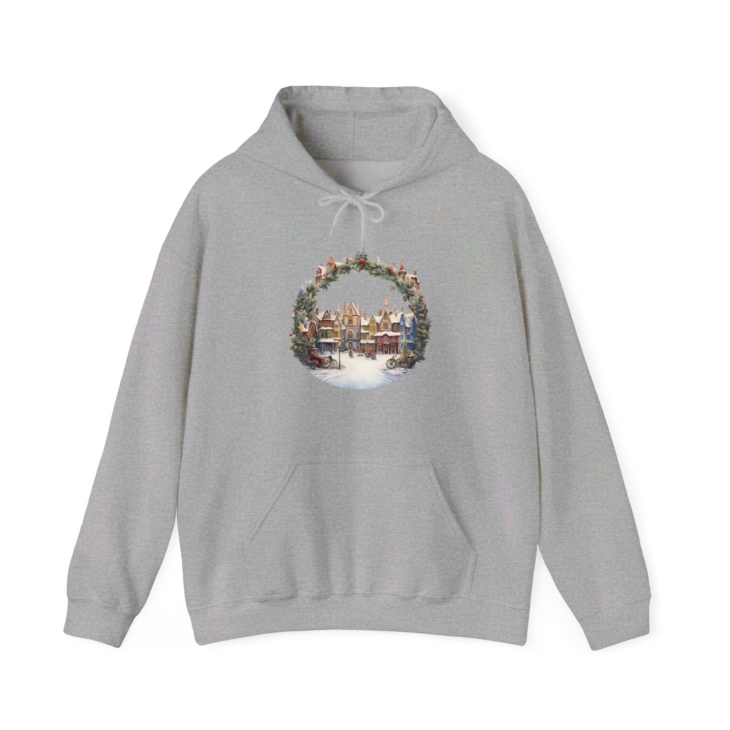 Village Festive Magic - Hooded Sweatshirt