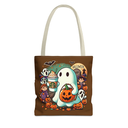 Ghost trick or treating - Tote Bag