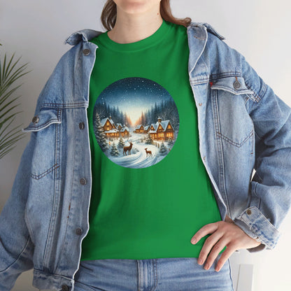 Magical Snowy Night - T-Shirt