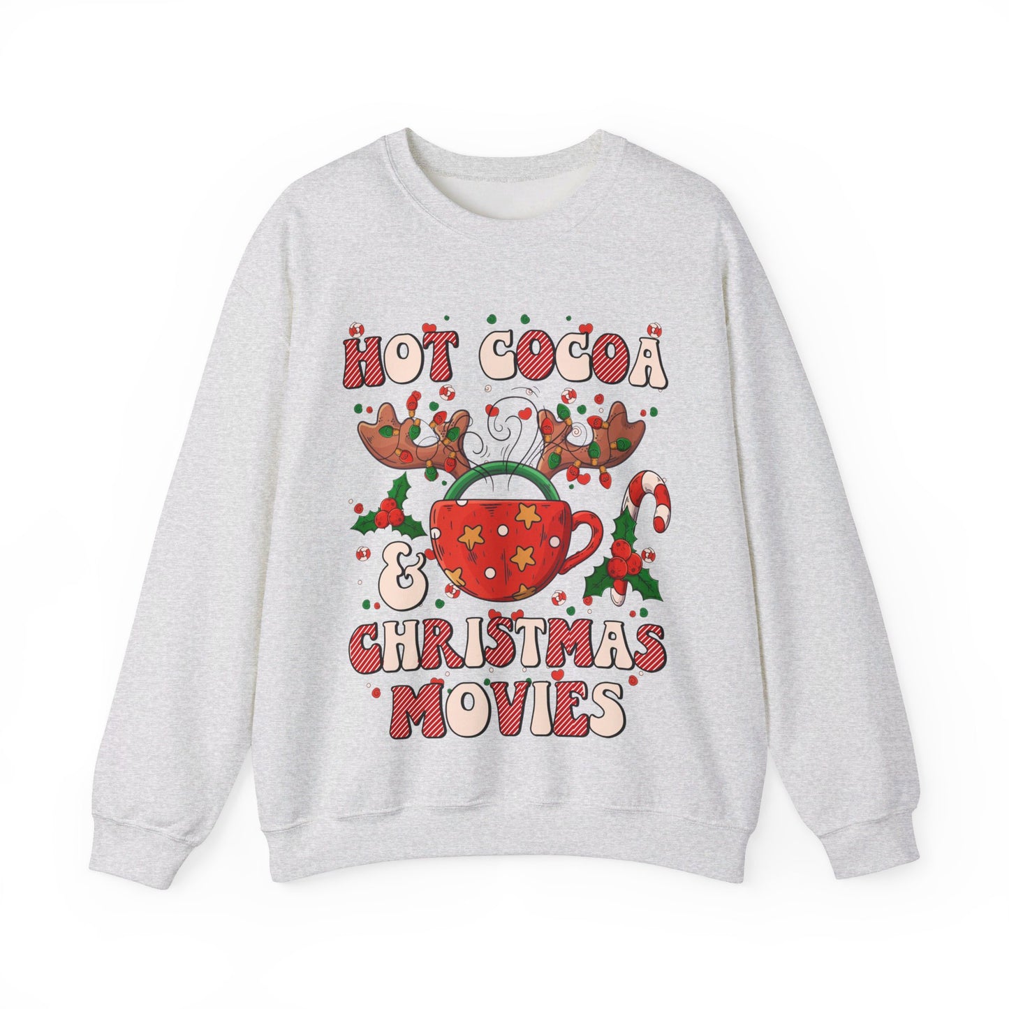 Hot Cocoa Christmas Movies - Crewneck Sweatshirt