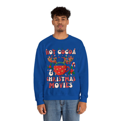 Hot Cocoa Christmas Movies - Crewneck Sweatshirt