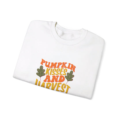 Pumpkin Kisses And Harvest Wishes - Sweatshirt