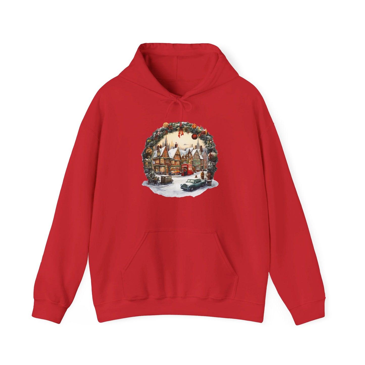 Village Holiday Spirit - Hooded Sweatshirt