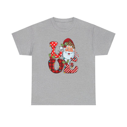 Festive Santa LOVE - T-Shirt