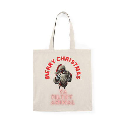 Merry Christmas - Ya Filthy Animal Tote Bag