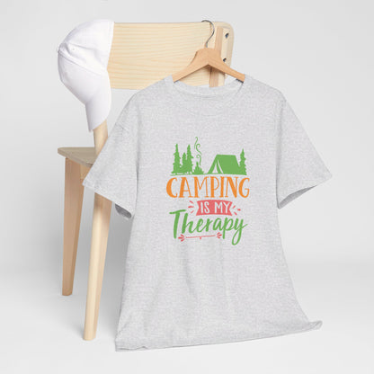 Camping Is My Therapy - T-Shirt