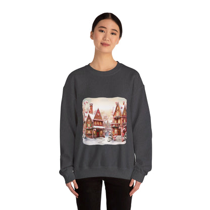 Snowy Christmas Village 11 - Sweatshirt