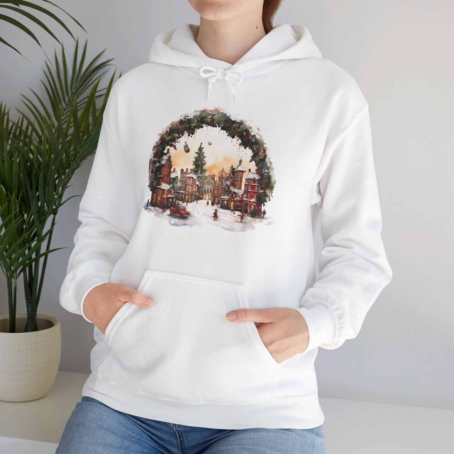 Christmas Village Charm - Hooded Sweatshirt