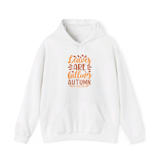 Autumn’s Calling, Leaves Are Falling Gracefully - Hooded Sweatshirt