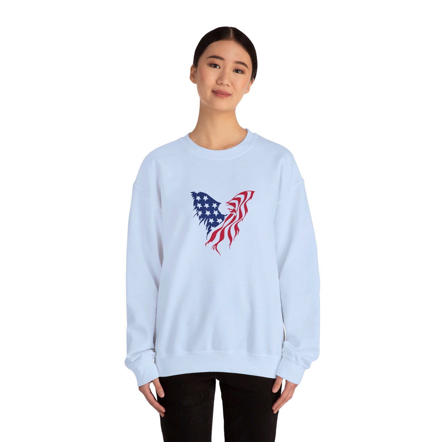 4th Of July Eagle - Crewneck Sweatshirt