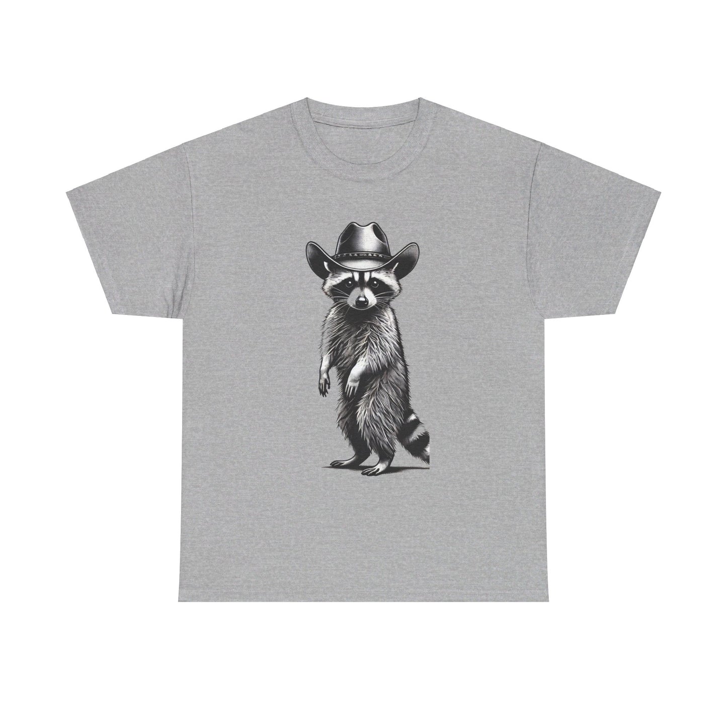 Raccon With cowboy hat - T-Shirt