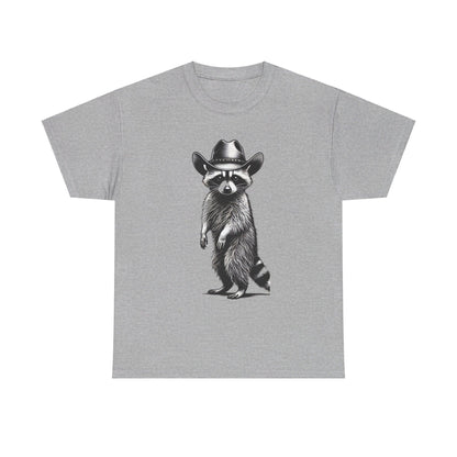 Raccon With cowboy hat - T-Shirt