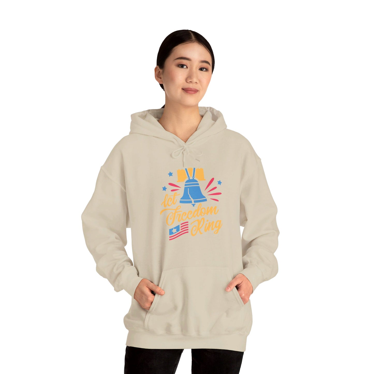 Let Freedom Ring Across the Land - Hooded Sweatshirt