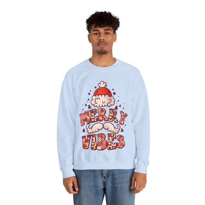 Merry Vibes - Crewneck Sweatshirt