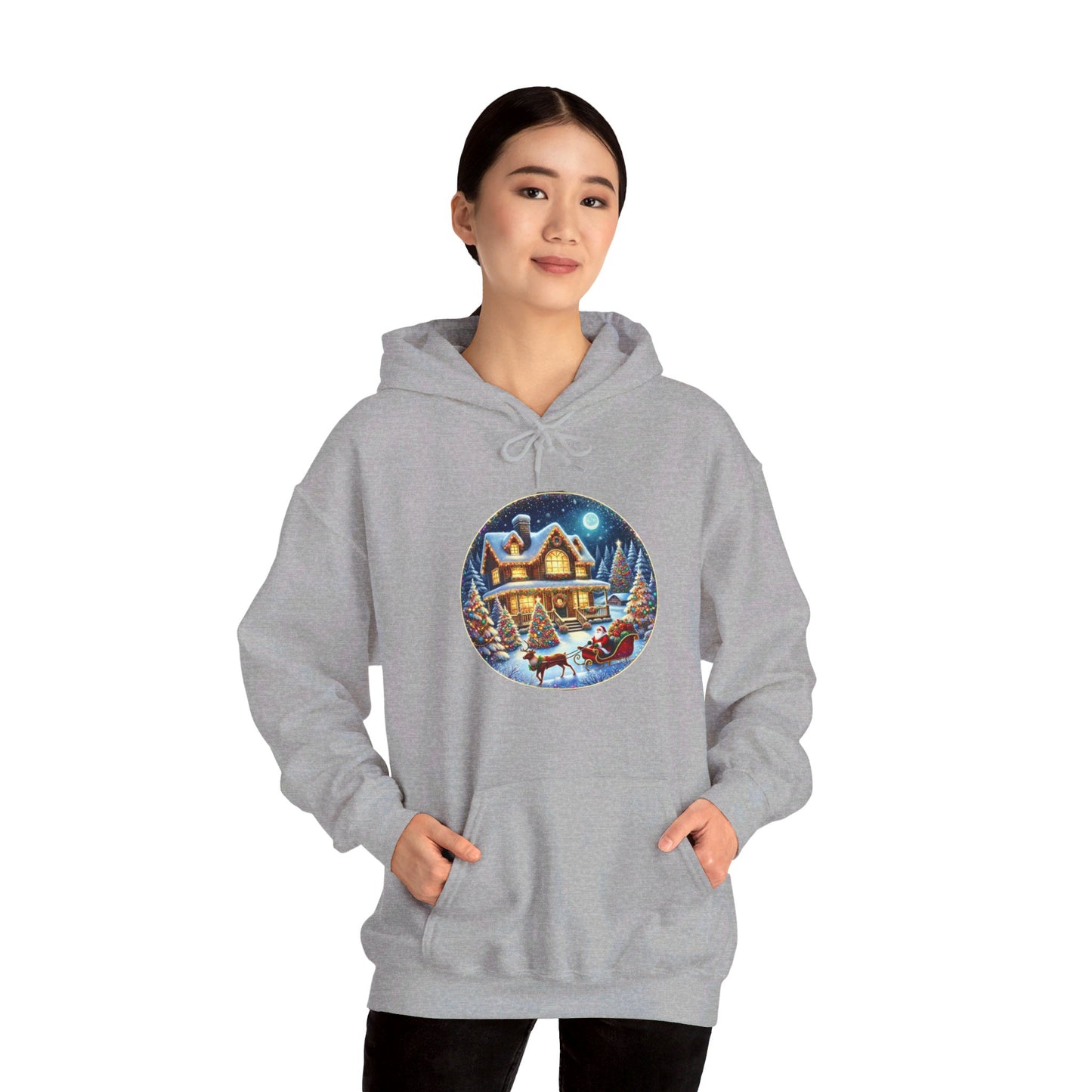 Enchanting Christmas Eve - Hooded Sweatshirt