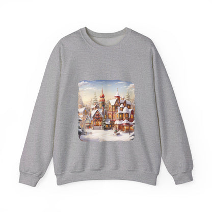 Snowy Christmas Village 12 - Sweatshirt