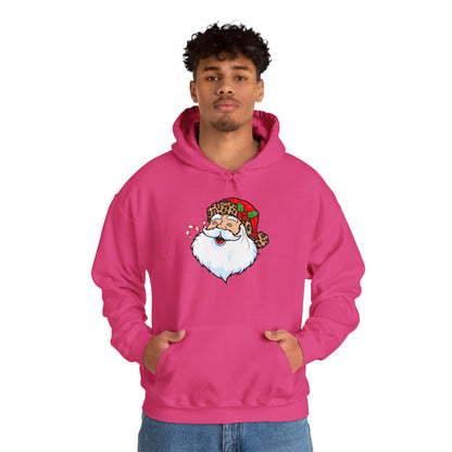 Festive Santa Claus - Hooded Sweatshirt