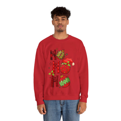 Ho Ho Ho - Christmas Light - Crewneck Sweatshirt