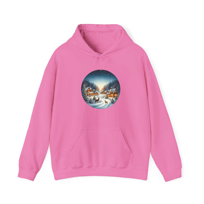 Magical Snowy Night - Hooded Sweatshirt