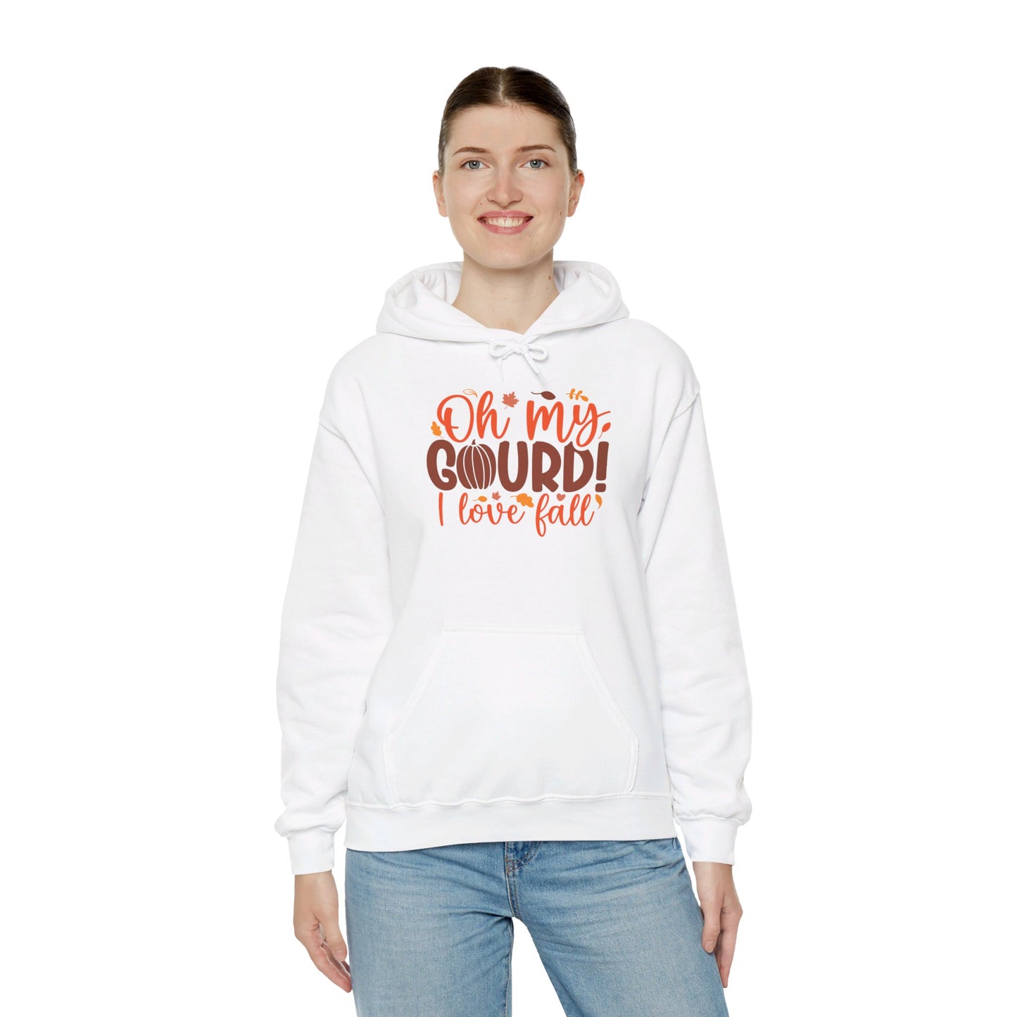 Oh My Gourd, Fall Is Here - Hooded Sweatshirt