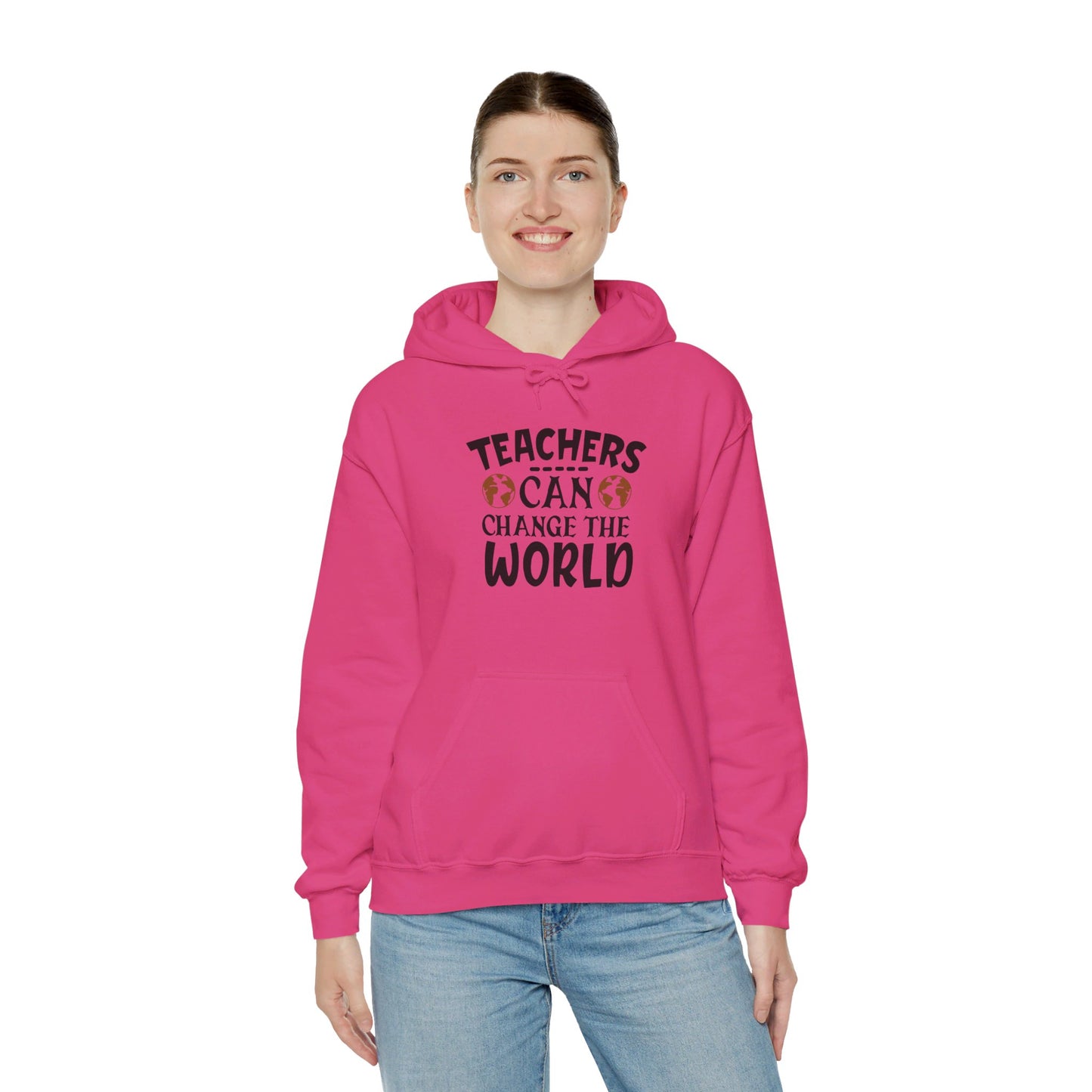 Teachers Change the World Every Day - Hooded Sweatshirt