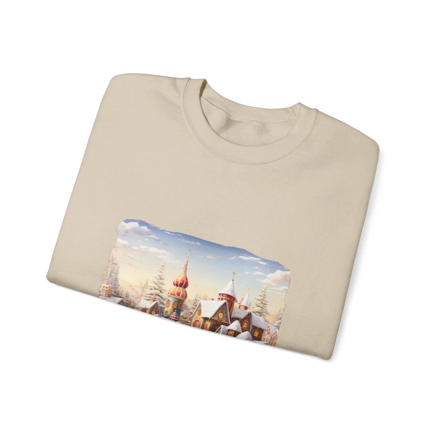 Snowy Christmas Village 12 - Sweatshirt