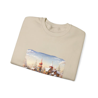 Snowy Christmas Village 12 - Sweatshirt