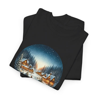 Magical Snowy Night - T-Shirt