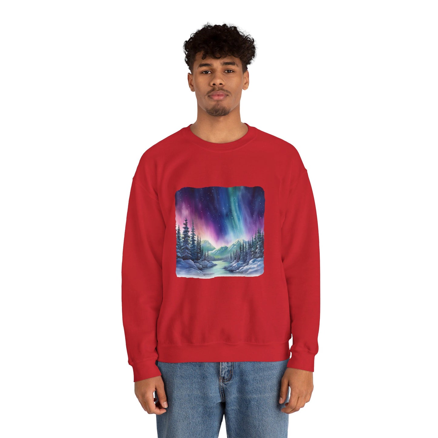 Northern Lights - Crewneck Sweatshirt