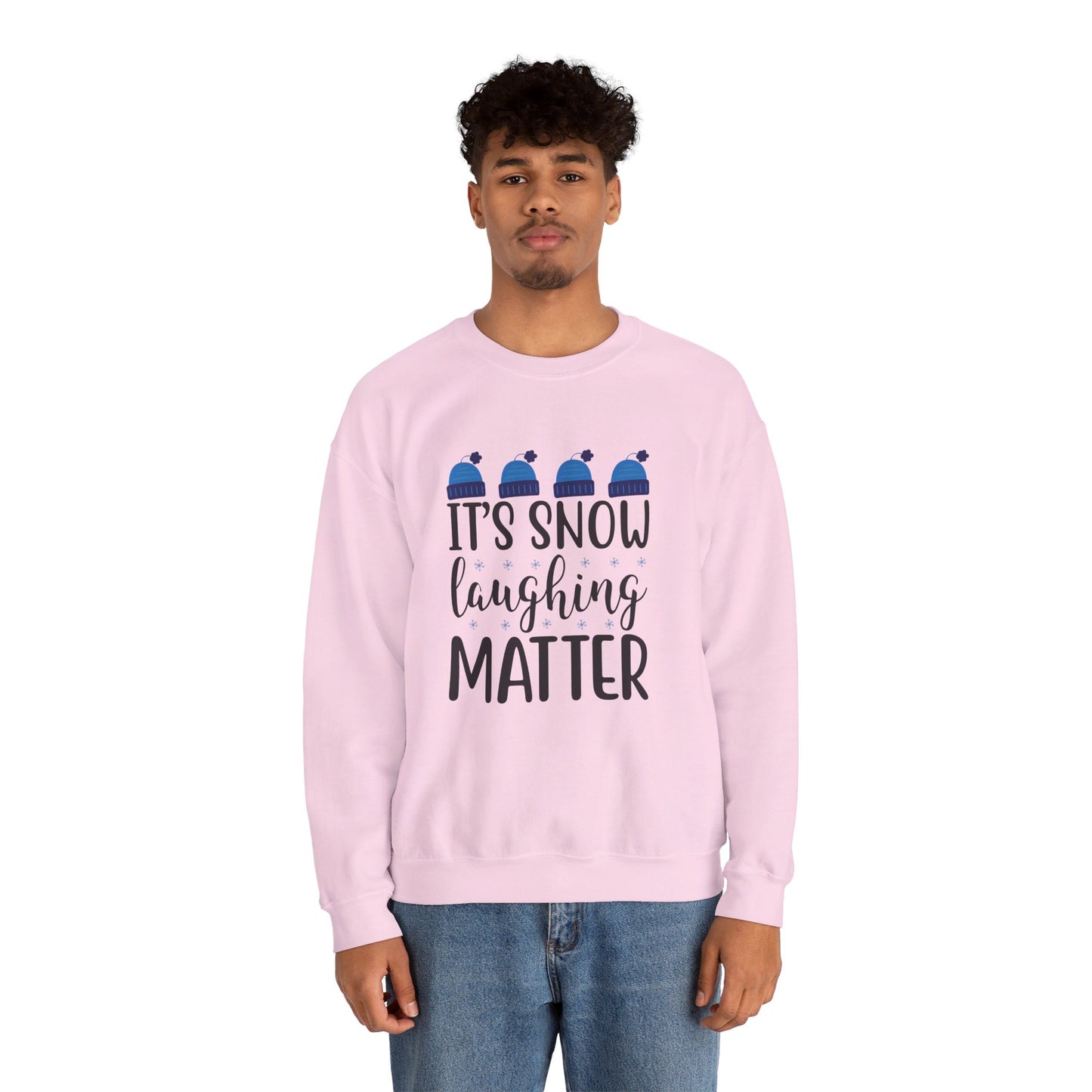 It's Snow Laughing Matter - Crewneck Sweatshirt