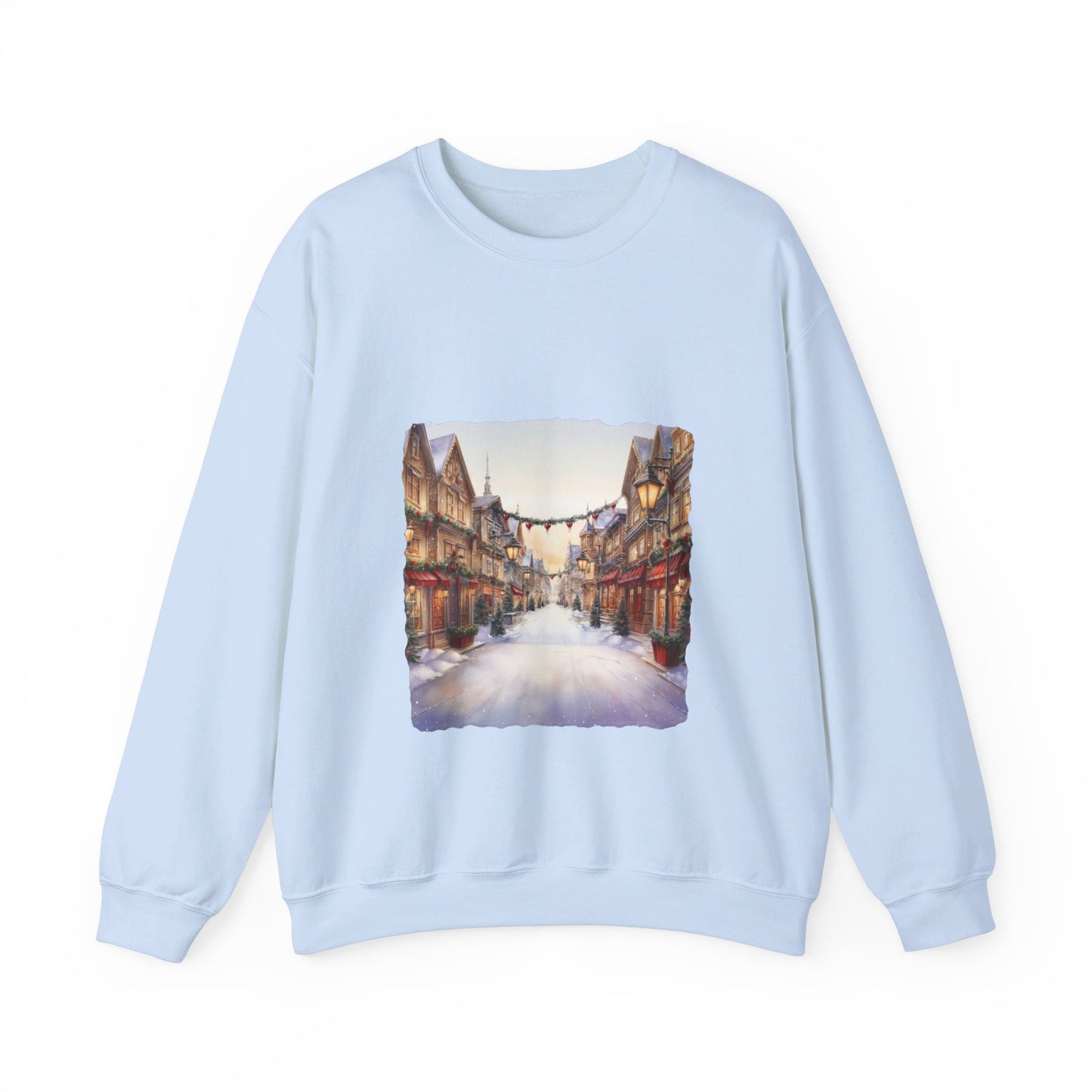 Snowy Christmas Village 9 - Sweatshirt