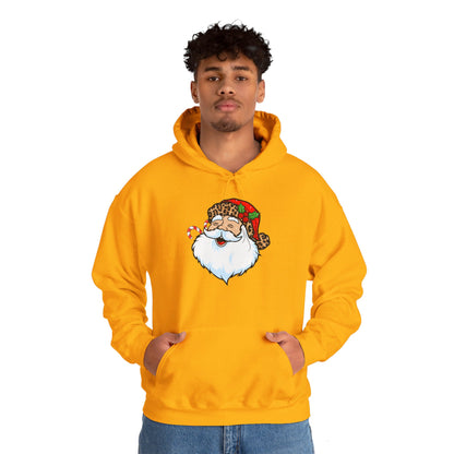 Festive Santa Claus - Hooded Sweatshirt