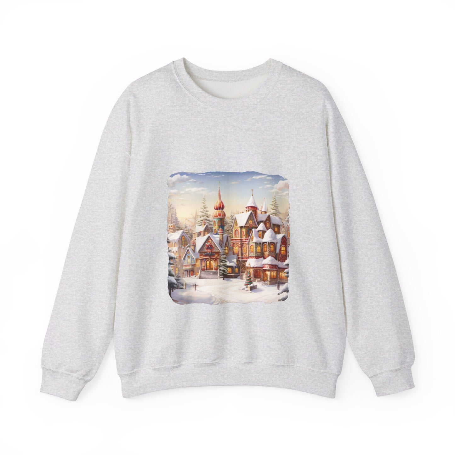 Snowy Christmas Village 12 - Sweatshirt