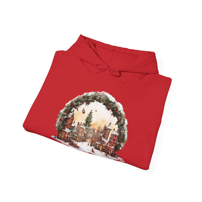 Christmas Village Charm - Hooded Sweatshirt