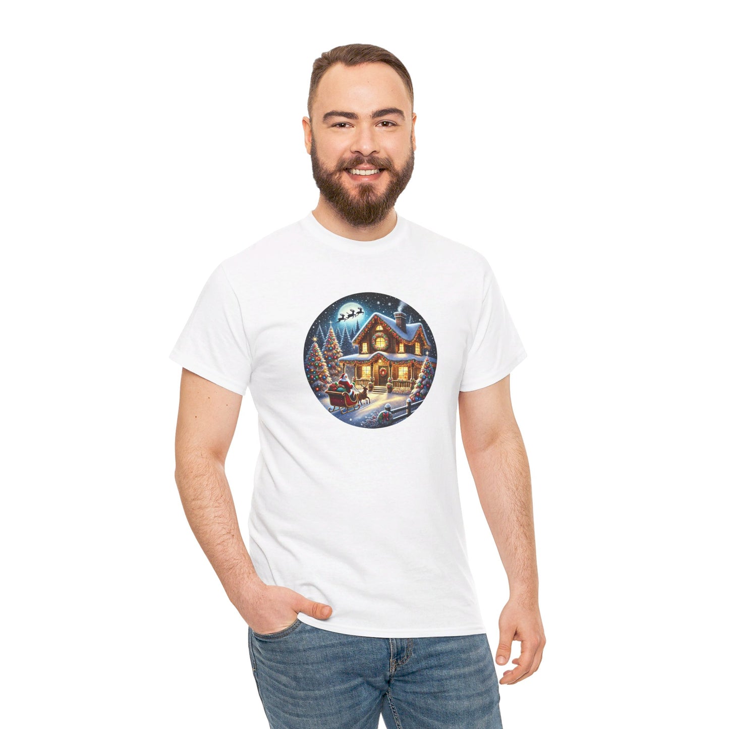 Santa's Joyful Ride - T-Shirt