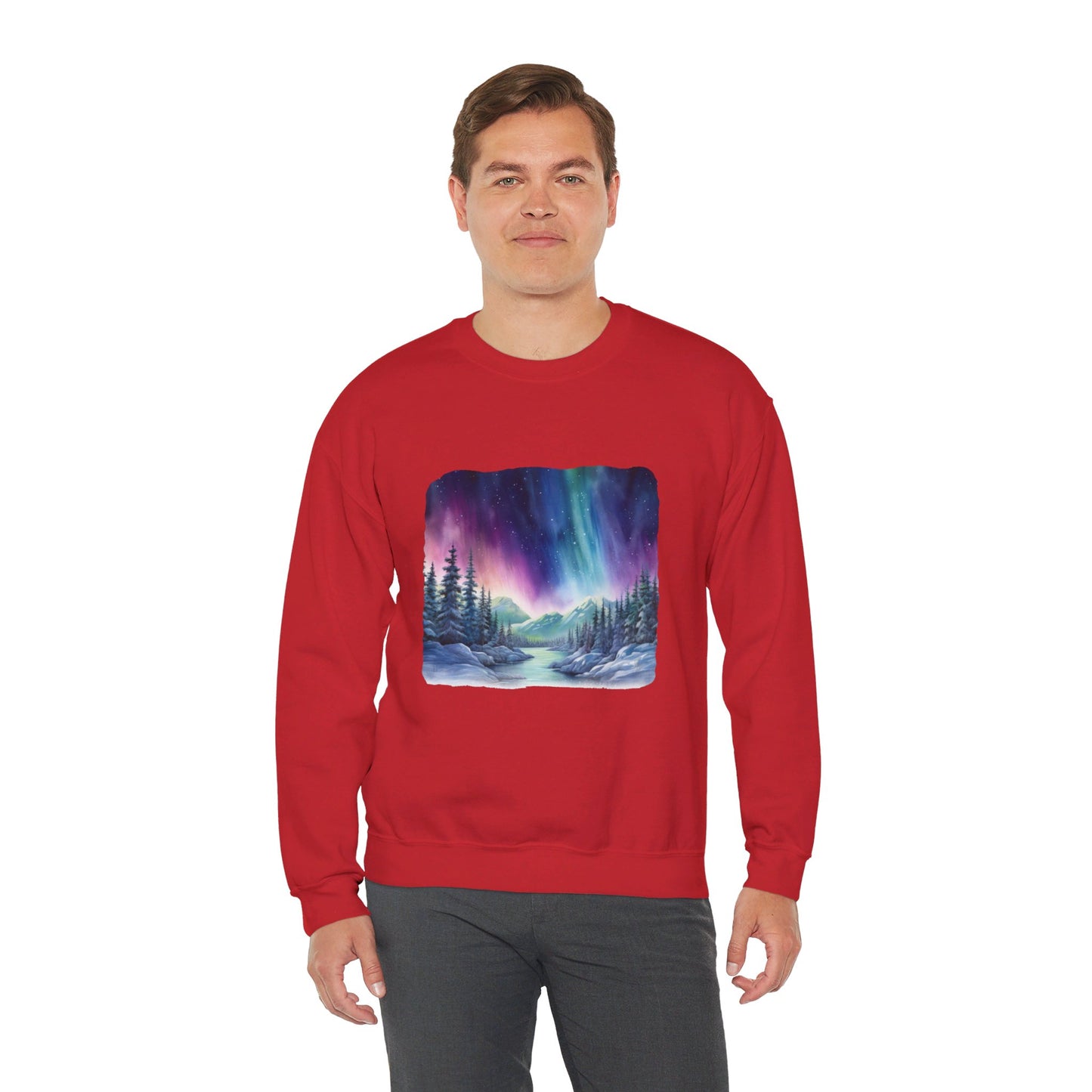 Northern Lights - Crewneck Sweatshirt