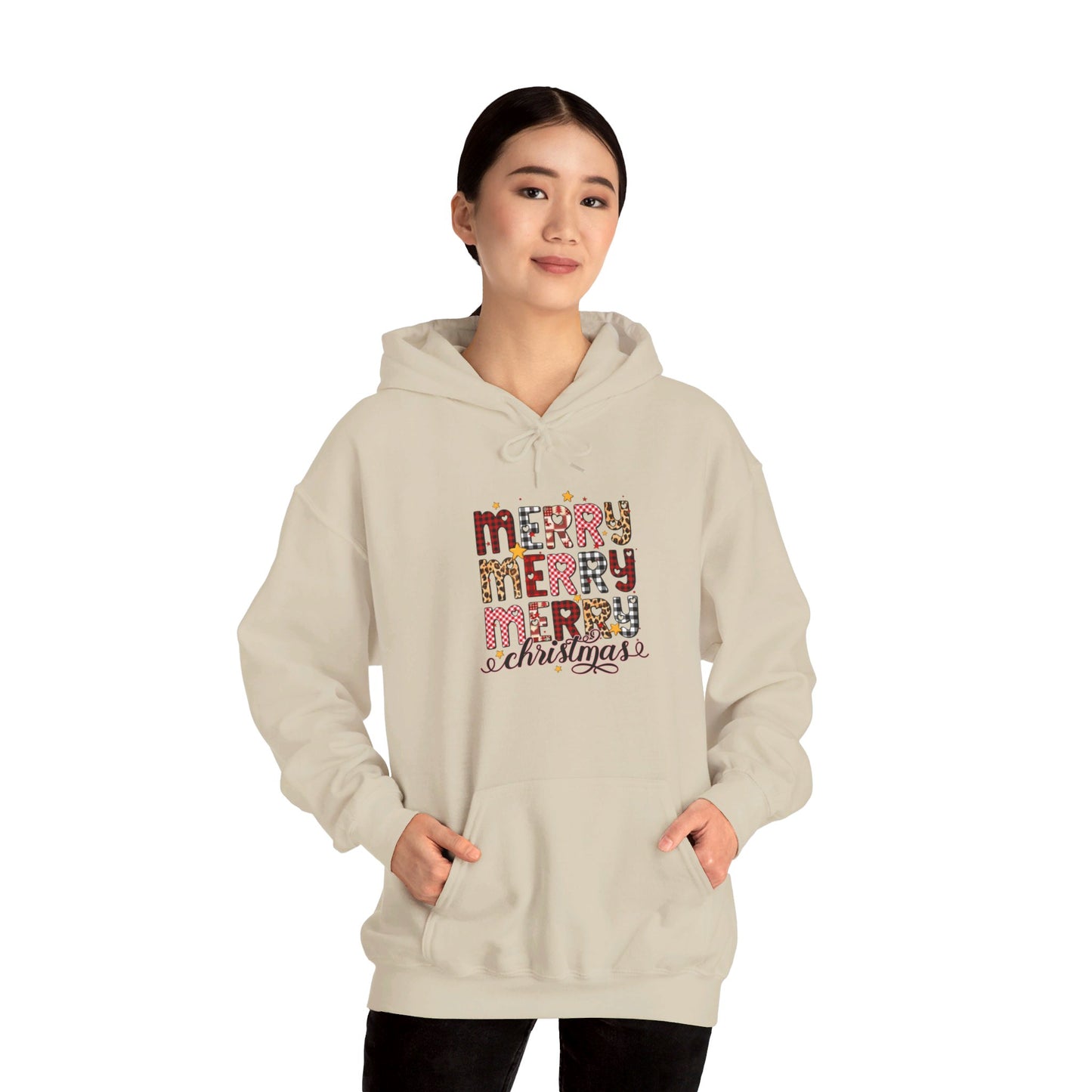 Cute Merry Christmas - Hooded Sweatshirt