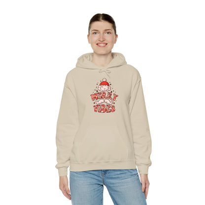 Merry Vibes - Hooded Sweatshirt