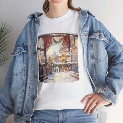 Christmas City To The Window  - T-Shirt