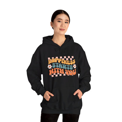 Happiness Starts With You - Hooded Sweatshirt