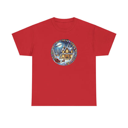 Festive Santa Sleigh - T-Shirt