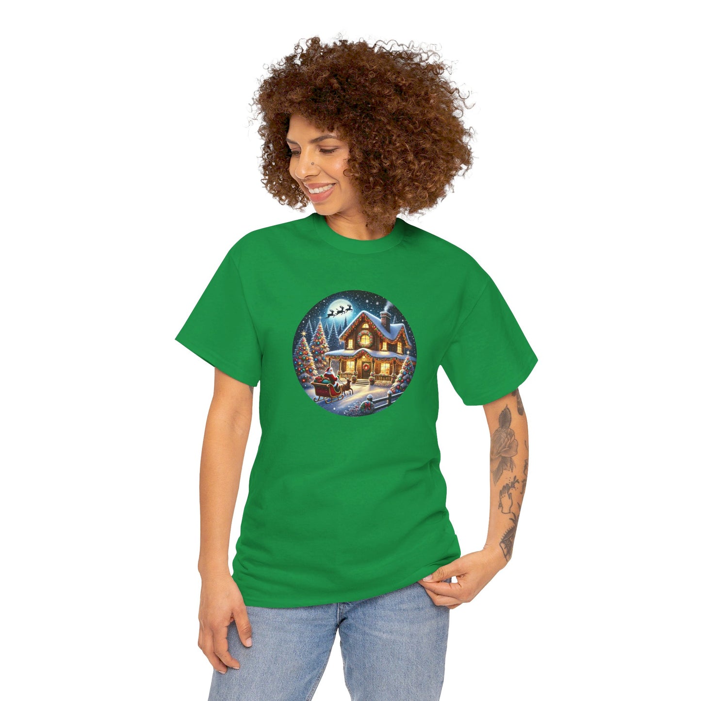 Santa's Joyful Ride - T-Shirt