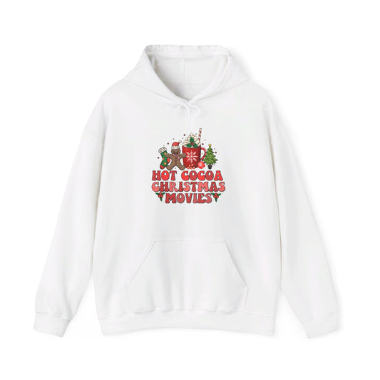 Hot Cocoa Christmas Movies - Hooded Sweatshirt